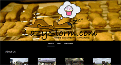 Desktop Screenshot of lazystorm.com